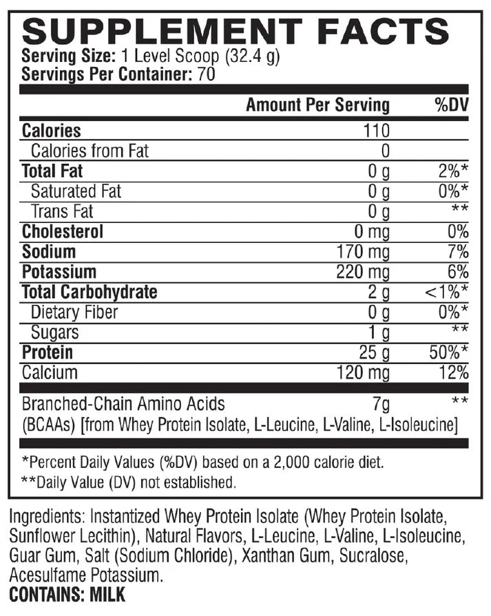 WHEY ISOLATE PROTEIN EXTEND PRO 5LBS. 70 SERVICIOS