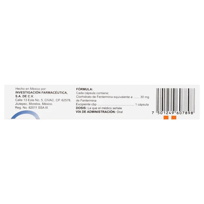 IFA ACXION PHENTERMINE 30MG 30 TABLETS IFA CELTICS