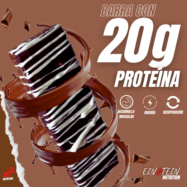 PROTEIN BAR EINZTEIN NUTRITION 20 G. POR UNIDAD