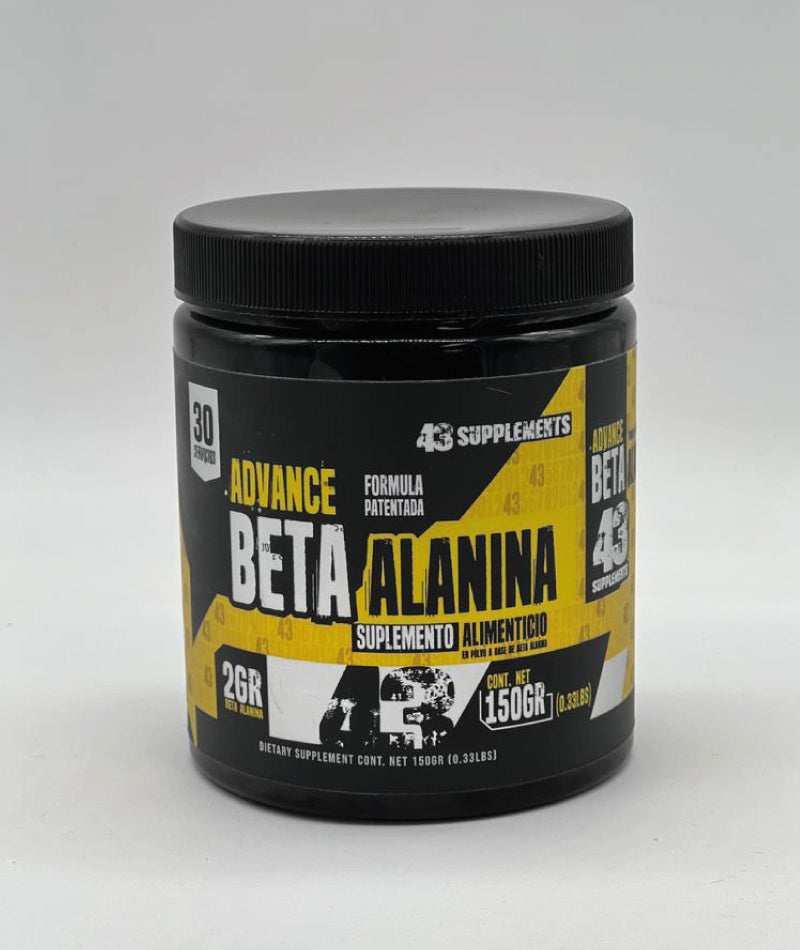 BETA ALANINA ADVANCE 43 SUPPLEMENTS 30 SERVIDAS 150GRS.