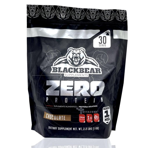 ZERO PROTEIN HYDROLIZED BLACKBEAR BOLSA 30 SERVIDAS 1KG.