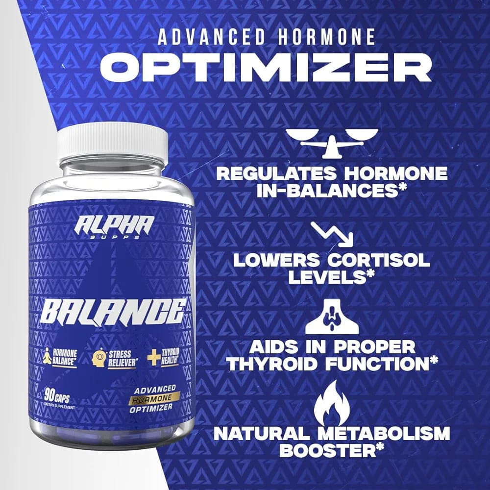 BALANCE ALPHA SUPPS 90CAPS
