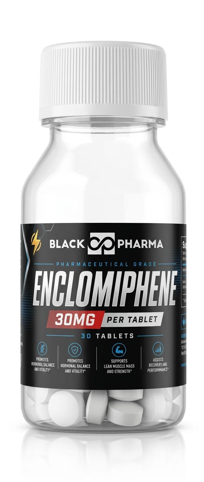 ENCLOMIPHENE BLACKPHARMA 30MG 30 TABLETAS