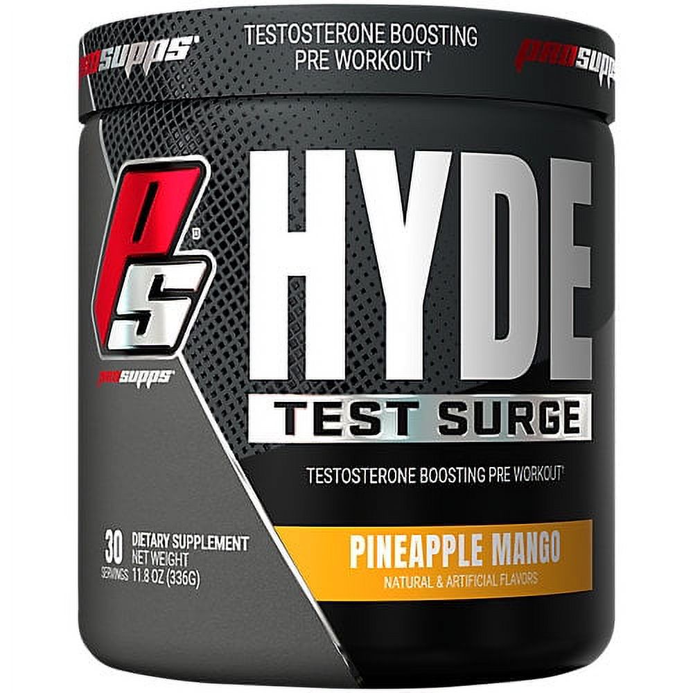 PRE WORKOUT TESTE SURGE HYDE PRO SUPPS 30 SERVICES 11.7 ONZ 33 GRAMS