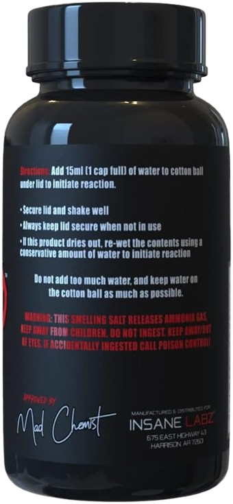 WAKE THE DEAD SMELLING SALTS INSANE LABZ 20GR