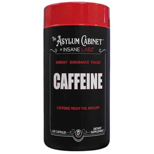 CAFFEINE ASYLUM CABINET CAPSULES INSANE LABZ 120CAPS