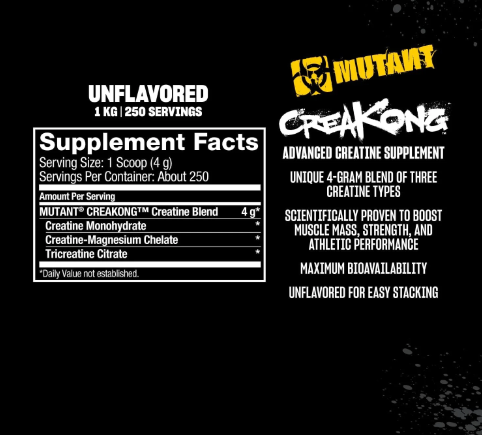 CREAKONG MUTANT 75 SERVIDAS 300GRS.