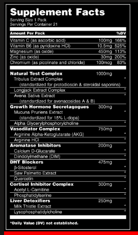 STAK ANIMAL HORMONE PRECURSOR AND AMPLIFIER 21 SACHETS