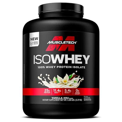 ISOWHEY PROTEIN ISOLATE MUSCLETECH 75 SERVICIOS 5lb