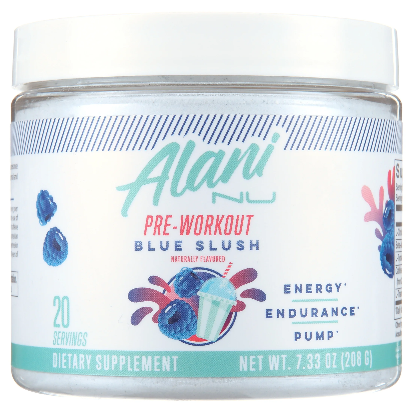 PRE ENTRENO ALANI NU 20 SERVICIOS (SEMIGRUMOSO)