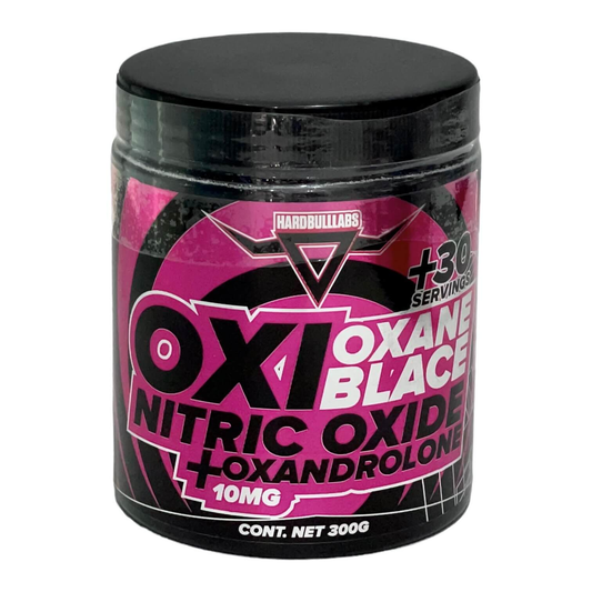 OXANE BLACE / NITRIC OXIDE + OXANDROLONE / HARD BULLLABS 30 SERVES 