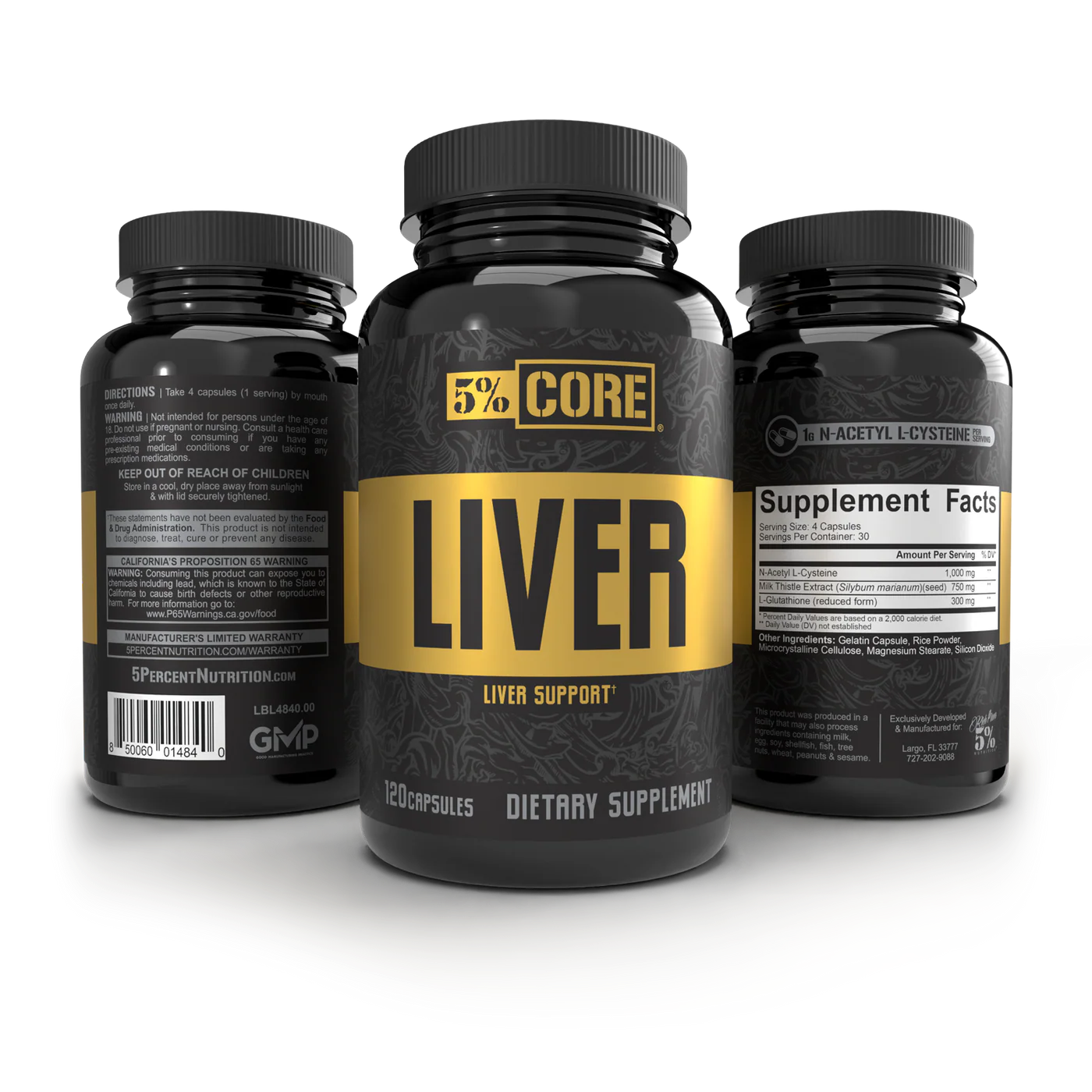 LIVER RICH PIANA 5%  120CAPS