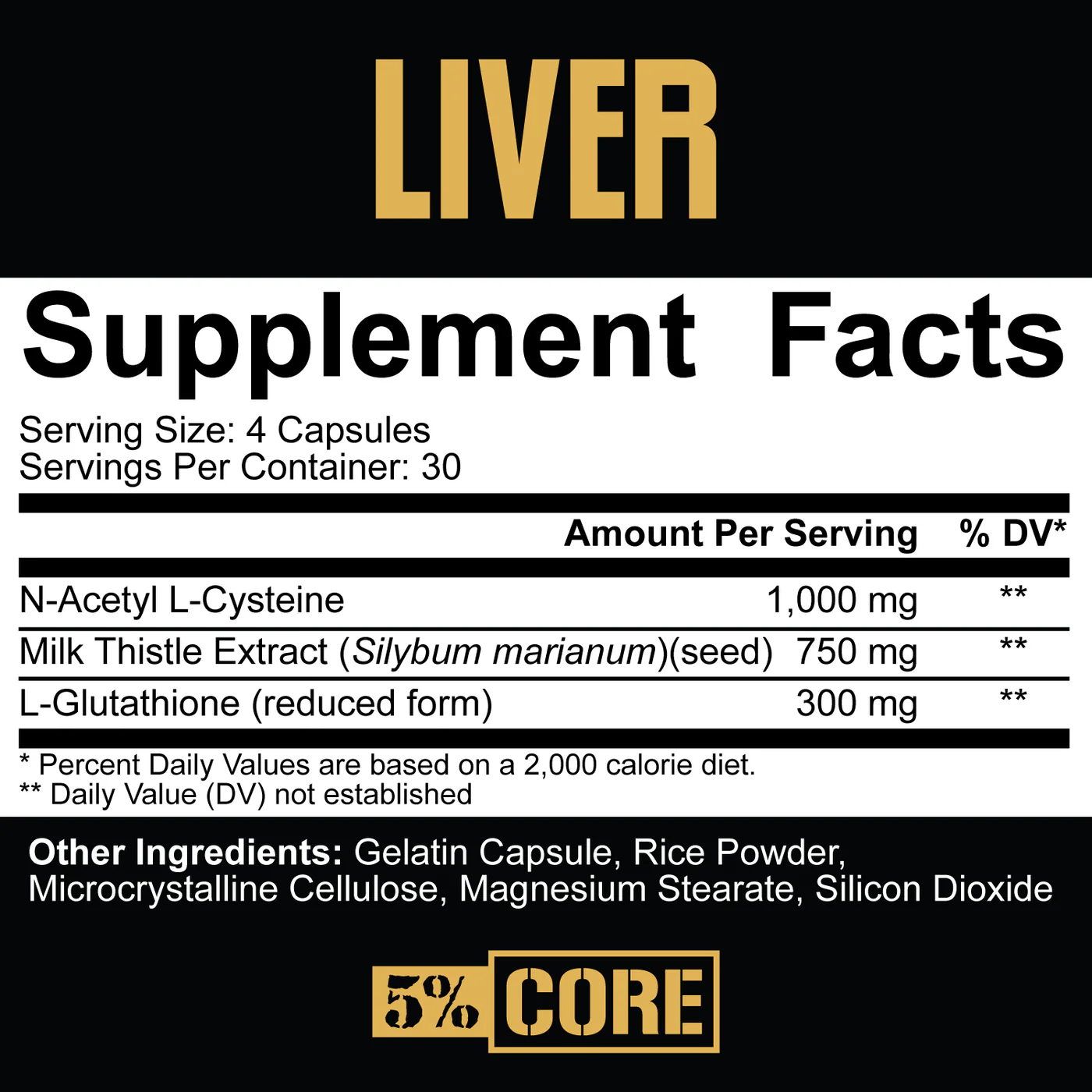 LIVER RICH PIANA 5%  120CAPS