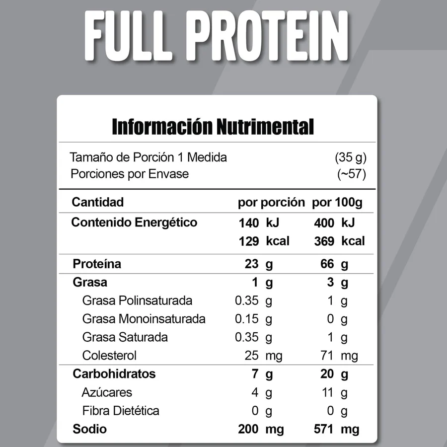 FULL PROTEIN META NUTRITION 4.4LBS 57SERVS