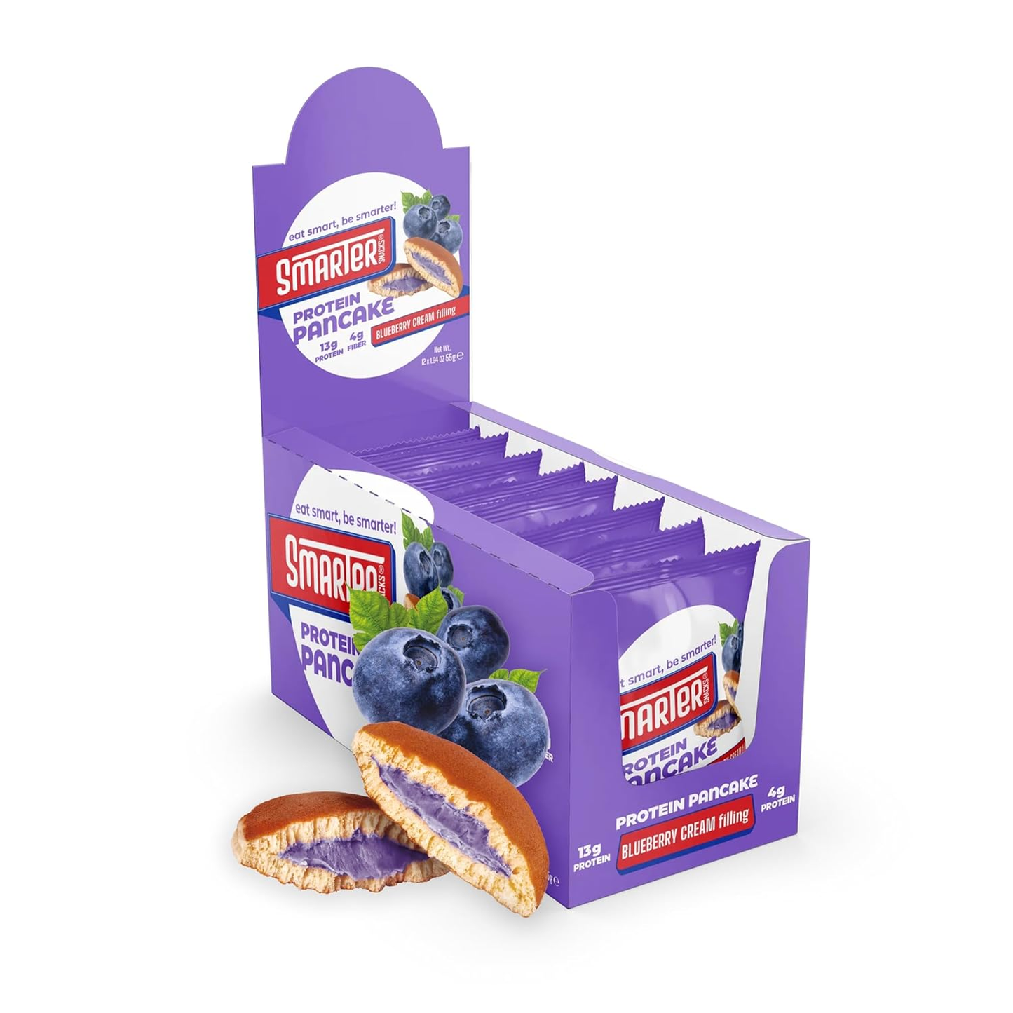 PROTEIN PANCAKE SMARTER SNACKS CAJA 12 PACK