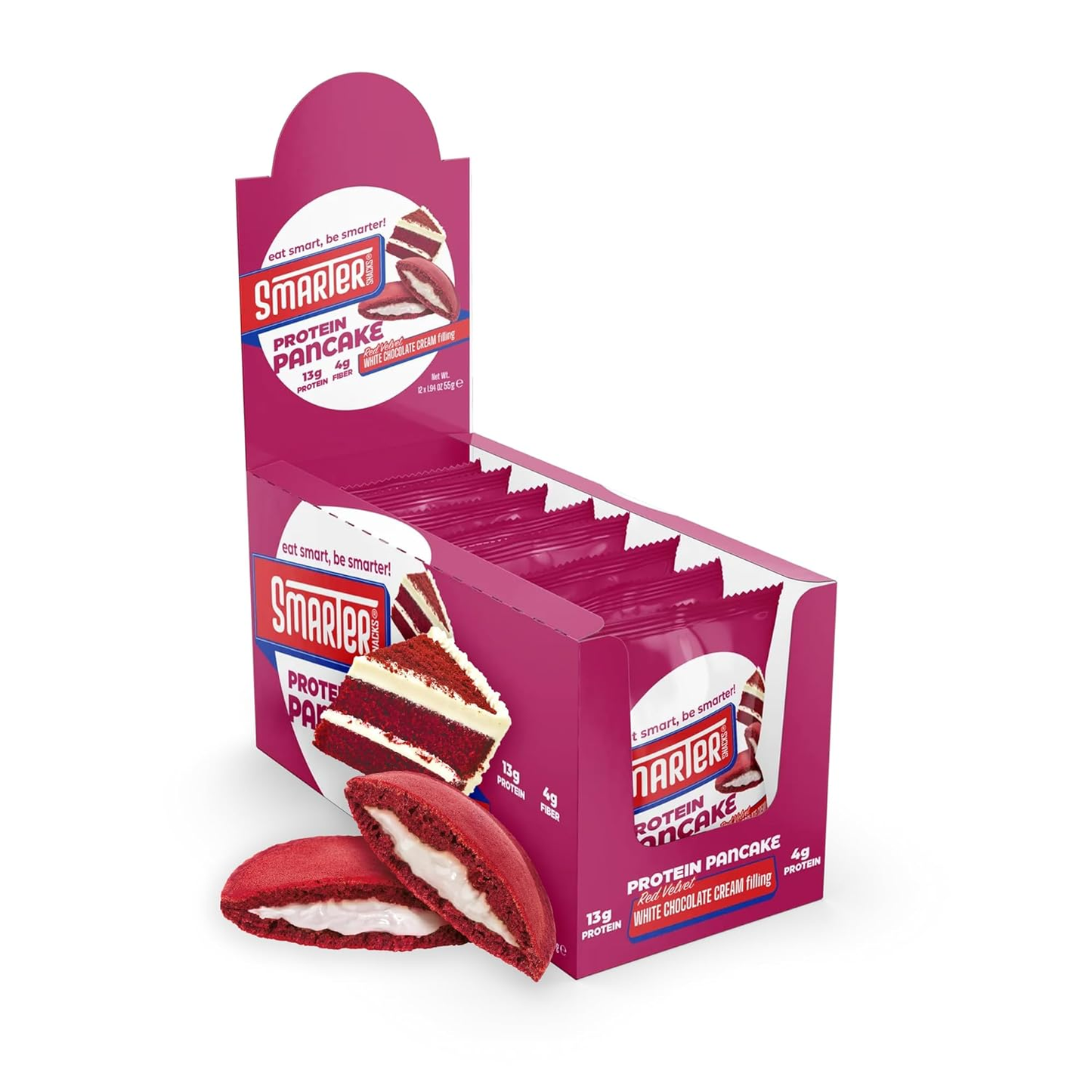 PROTEIN PANCAKE SMARTER SNACKS CAJA 12 PACK
