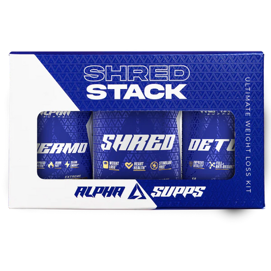 SHRED STACK ALPHA SUPPS COMBO QUEMA GRASA
