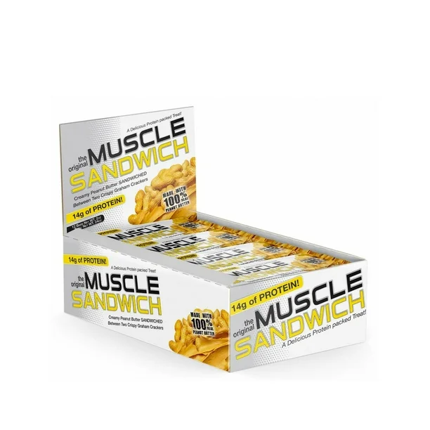 PROTEIN SNACK MUSCLE SANDWICH CAJA 12 PACK