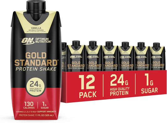 PROTEIN SHAKE GOLD STANDARD 325 ML 12 PACK RTD