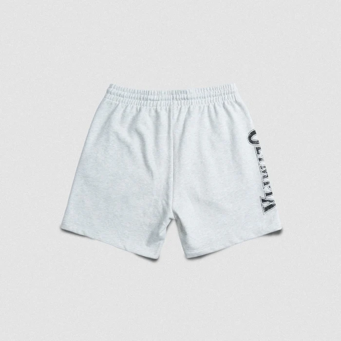 OLYMPIA SWEAT SHORT HEATHER GRAY