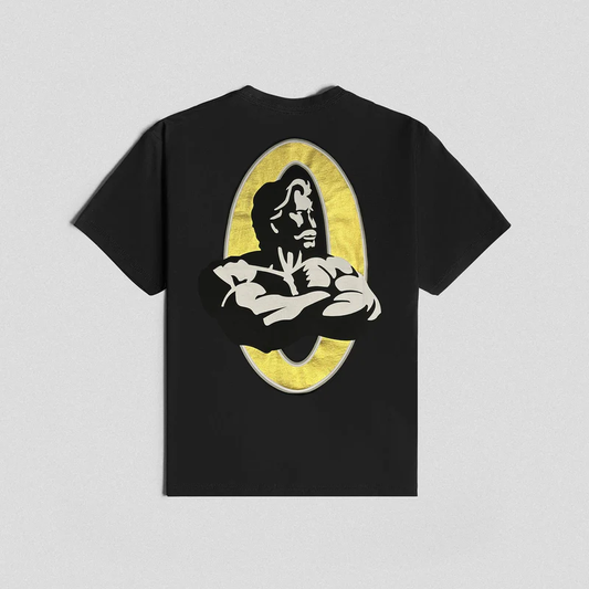 GOLD OLYMPIA BASIC TEE BLACK/GOLD