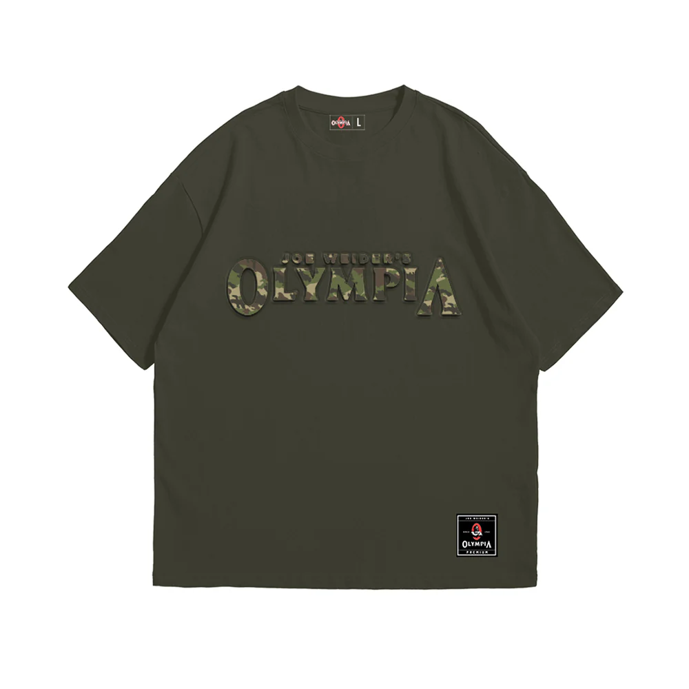 OLYMPIA TSHIRT PUFF PRINT GREEN 2024