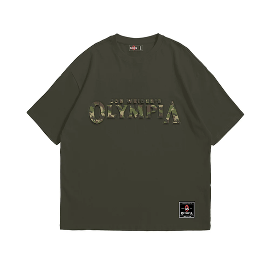 OLYMPIA TSHIRT PUFF PRINT GREEN 2024
