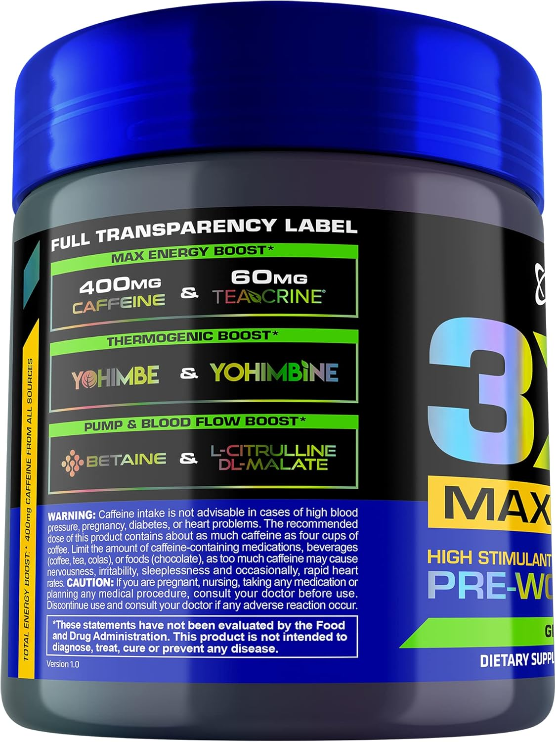 3XT PRE ENTRENO 30SERVS USN