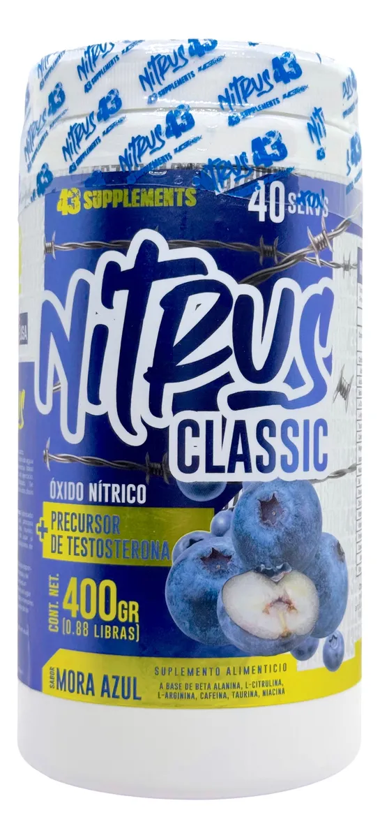NITRUS CLASSIC 40SERVS 43SUPPLEMENTS
