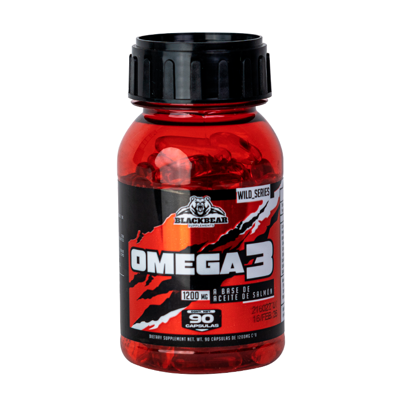 OMEGA 3 BLACKBEAR 30 SERVES 90 CAPSULES