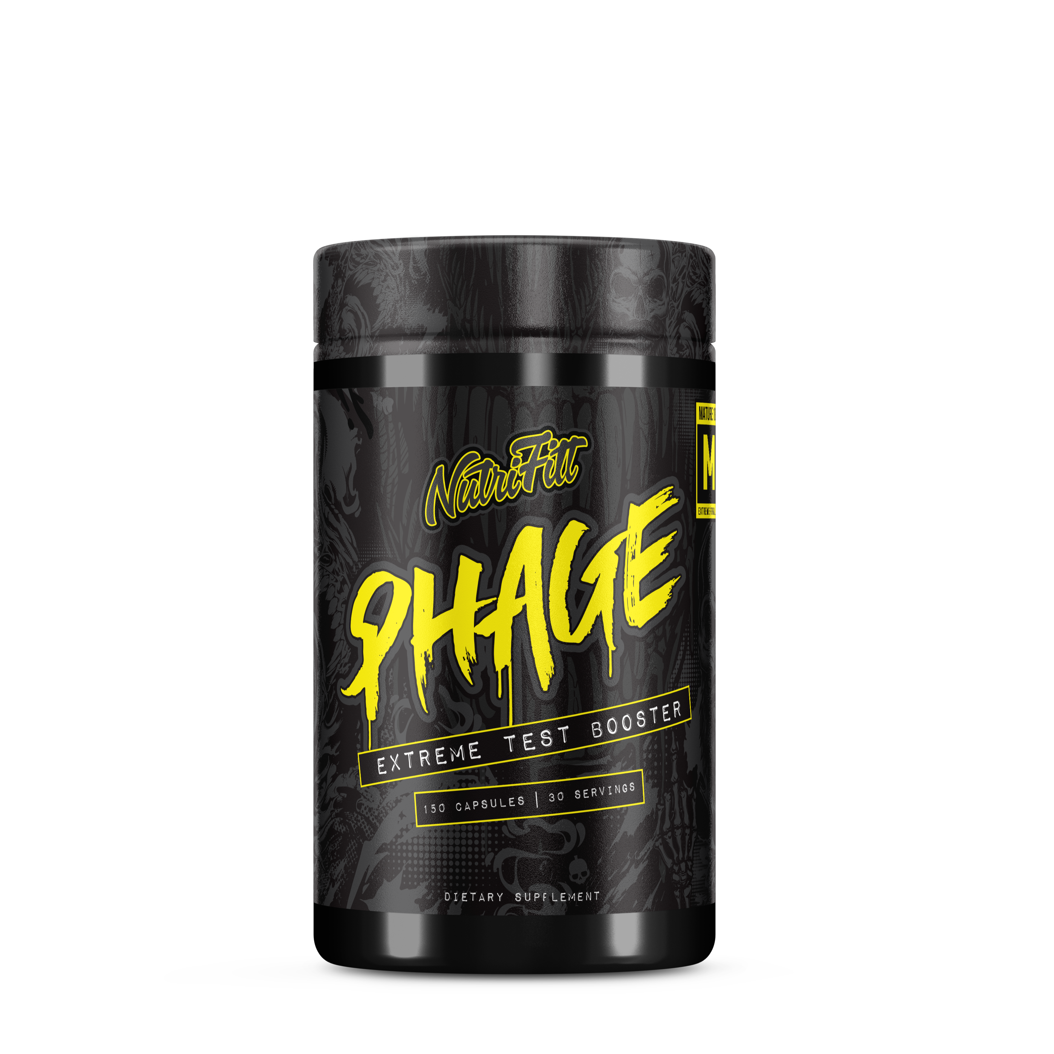 PHAGE EXTREME TEST BOOSTER NUTRIFITT 150 CAPS. (30 SERVED)