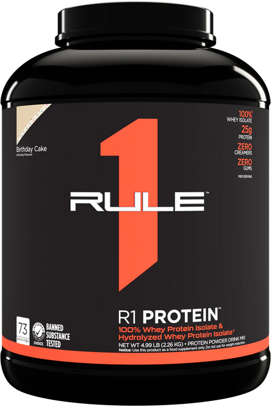 R1 PROTEIN  WHEY ISOLATE/HYDROLYSATE  5.03 lbs (2.28 Kg)