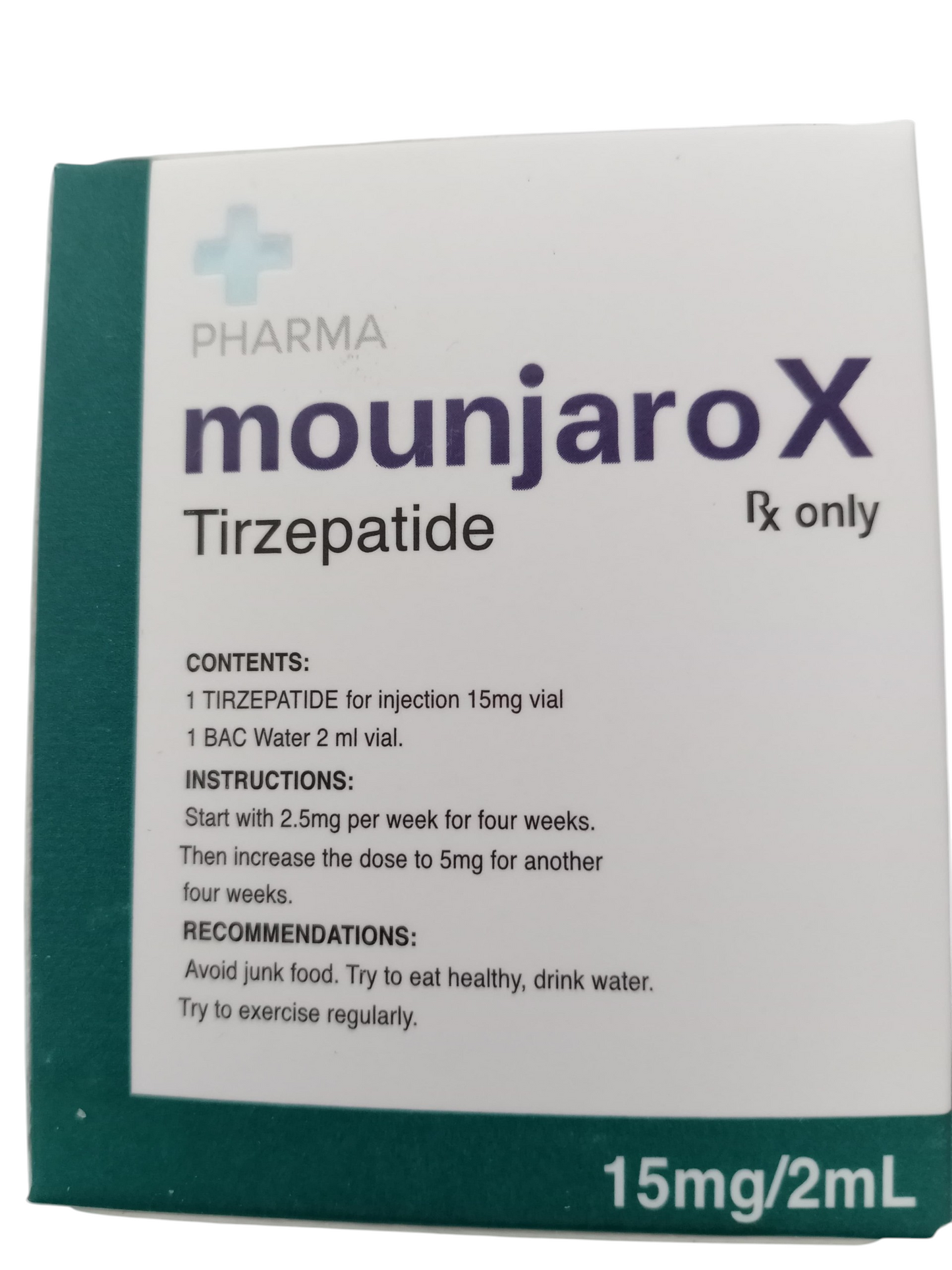 MOUNJAROX TIRZEPATIDE PHARMA 15MG/2ML