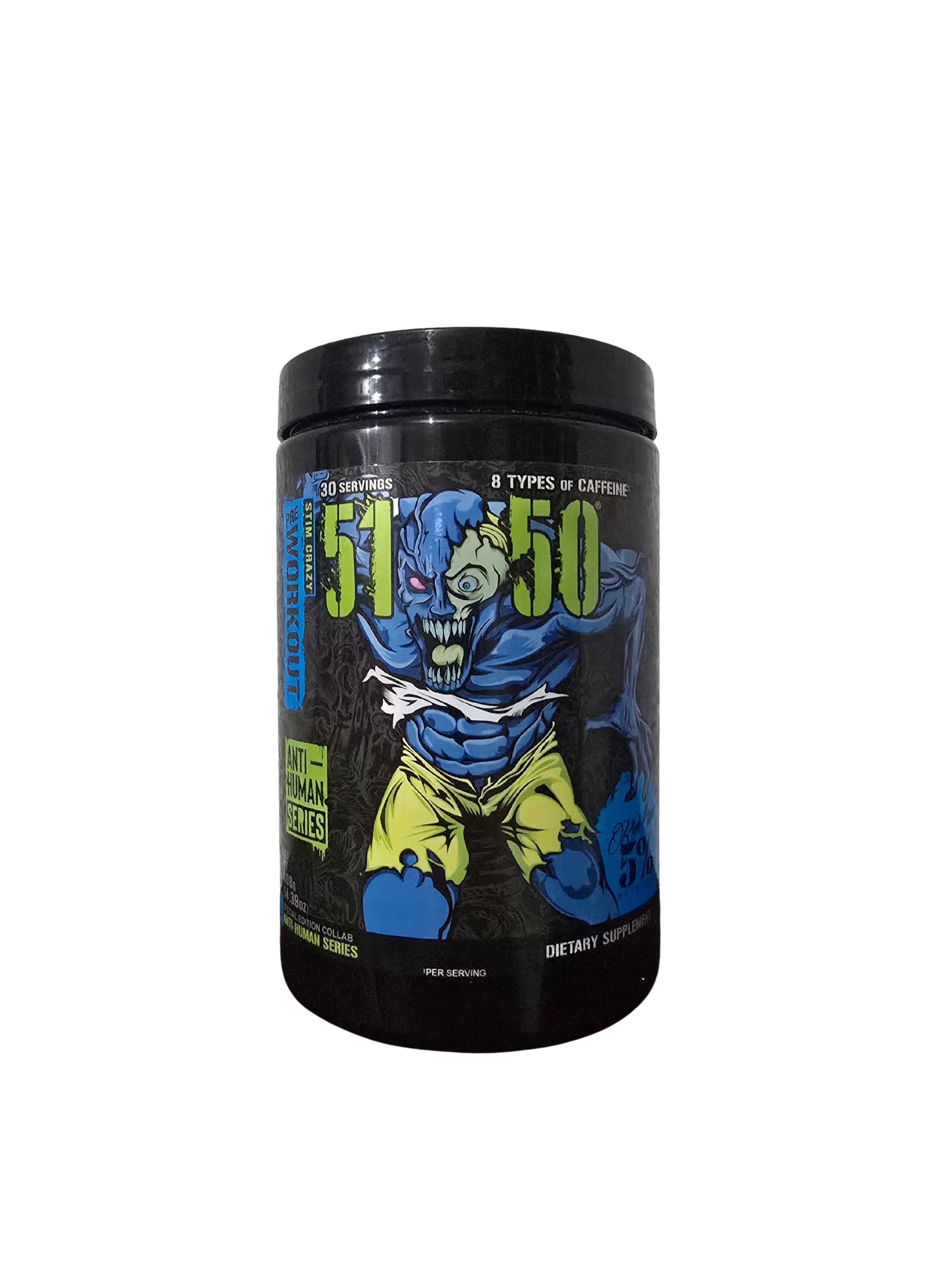 PRE-WORKOUT 51 50 ANTI-HUMAN SERIES &amp; RICH PIANA 5% 30 SERVICES 417GRS. (14.71OZ)