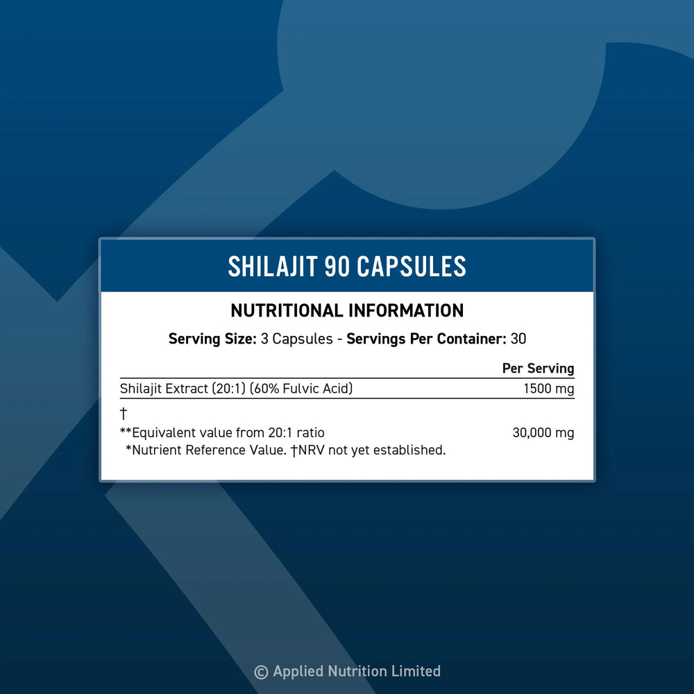 SHILAJIT APPLIED NUTRITION 90 CAPSULAS