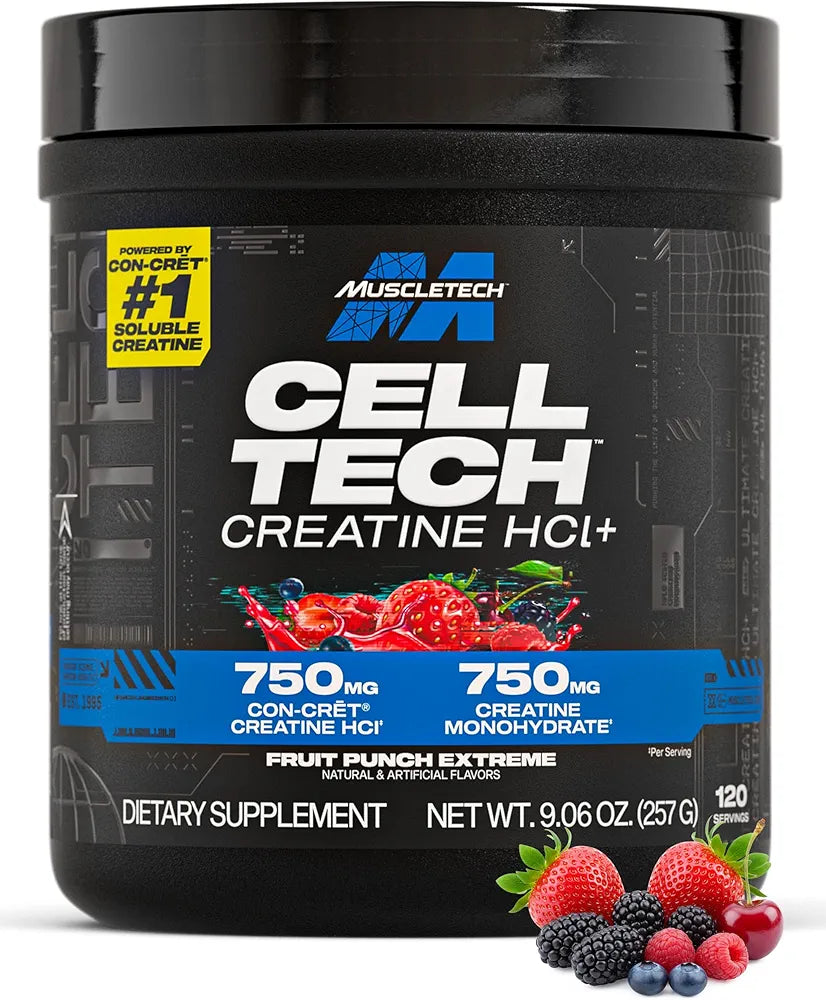 CREATINE HCI CELL TECH CREACTOR MUSCLE TECH 120 SERVICIOS