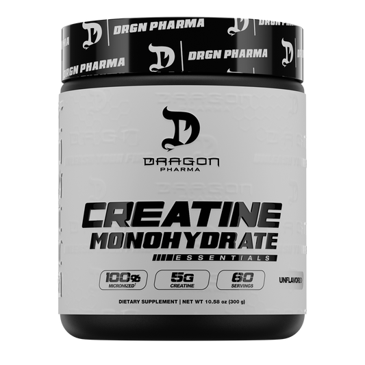 CREATINE MONOHYDRATE DRAGON PHARMA 60 SERVIDAS 300 GRS.