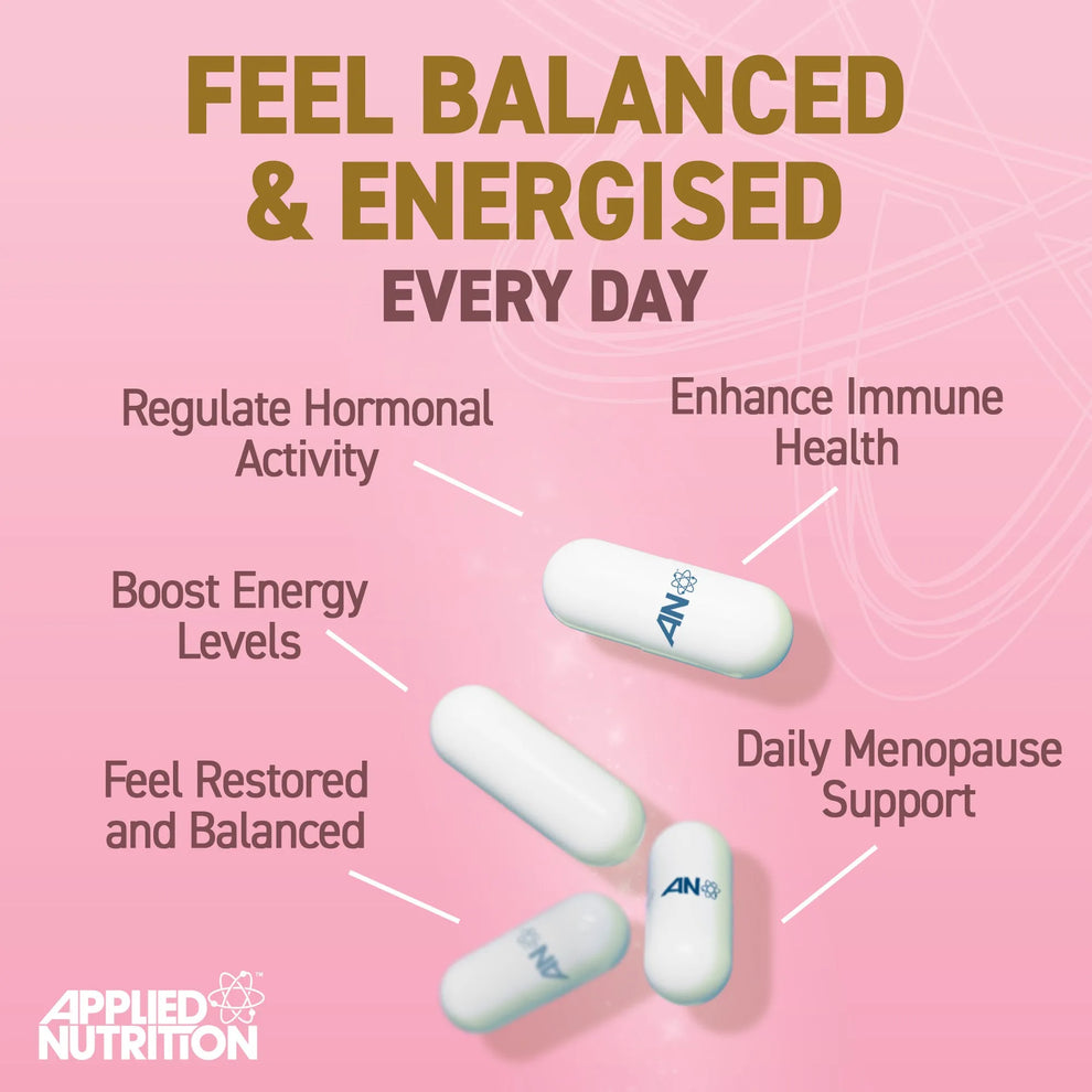 MENOPAUSE COMPLEX APPLIED NUTRITION 60 CAPSULAS