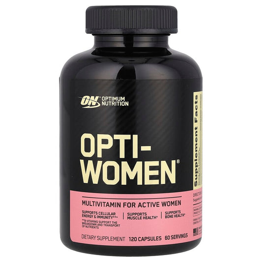 OPTI-WOMEN OPTIMUN NUTRITION MULTIVITAMINICO PARA MUJER 120 CAPSULAS