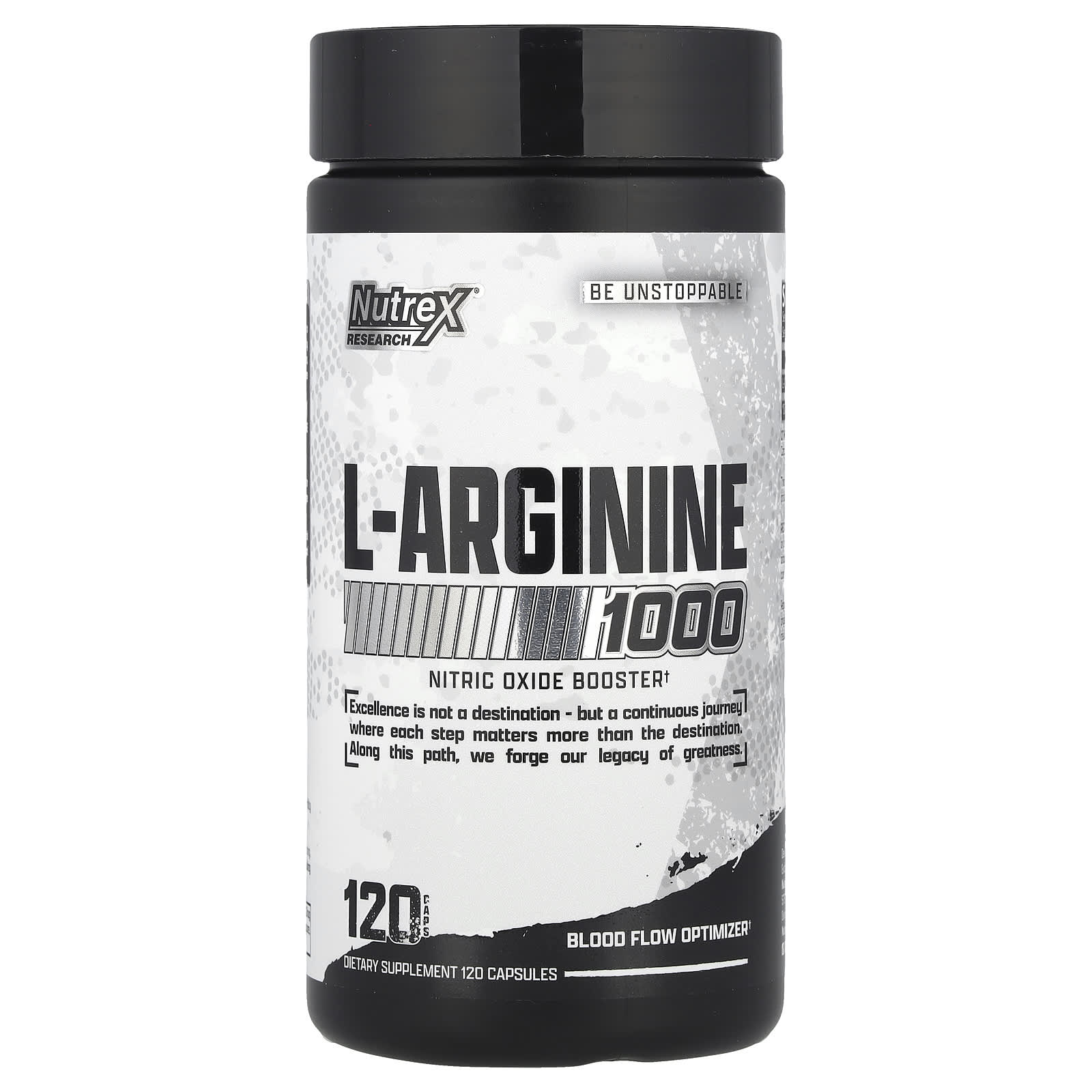 L-ARGININE NUTREX 120 CAPSULAS