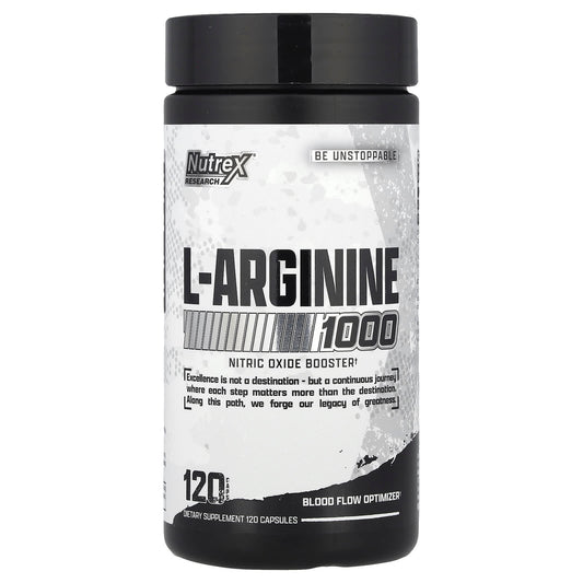 L-ARGININE NUTREX 120 CAPSULAS