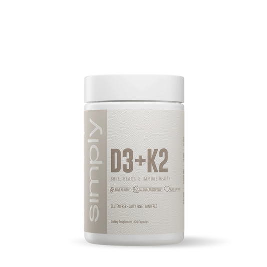 D3 + K2 SIMPLY 120 CAPSULAS