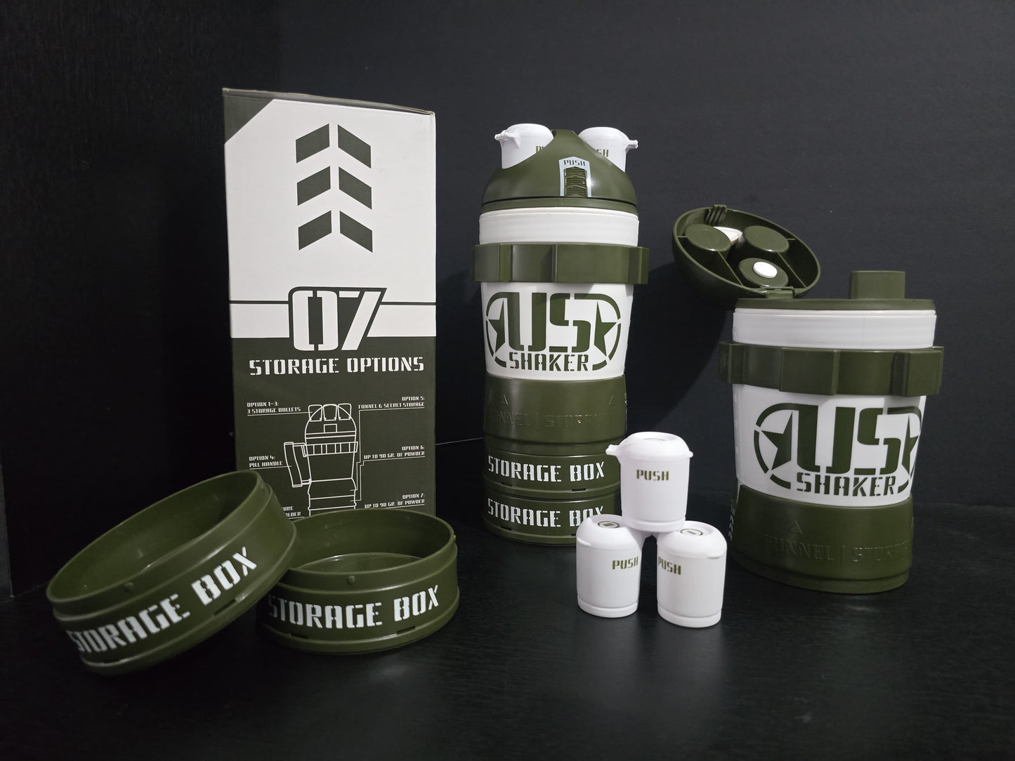 US SHAKER STORAGE BOX ULTIMATE SYSTEM