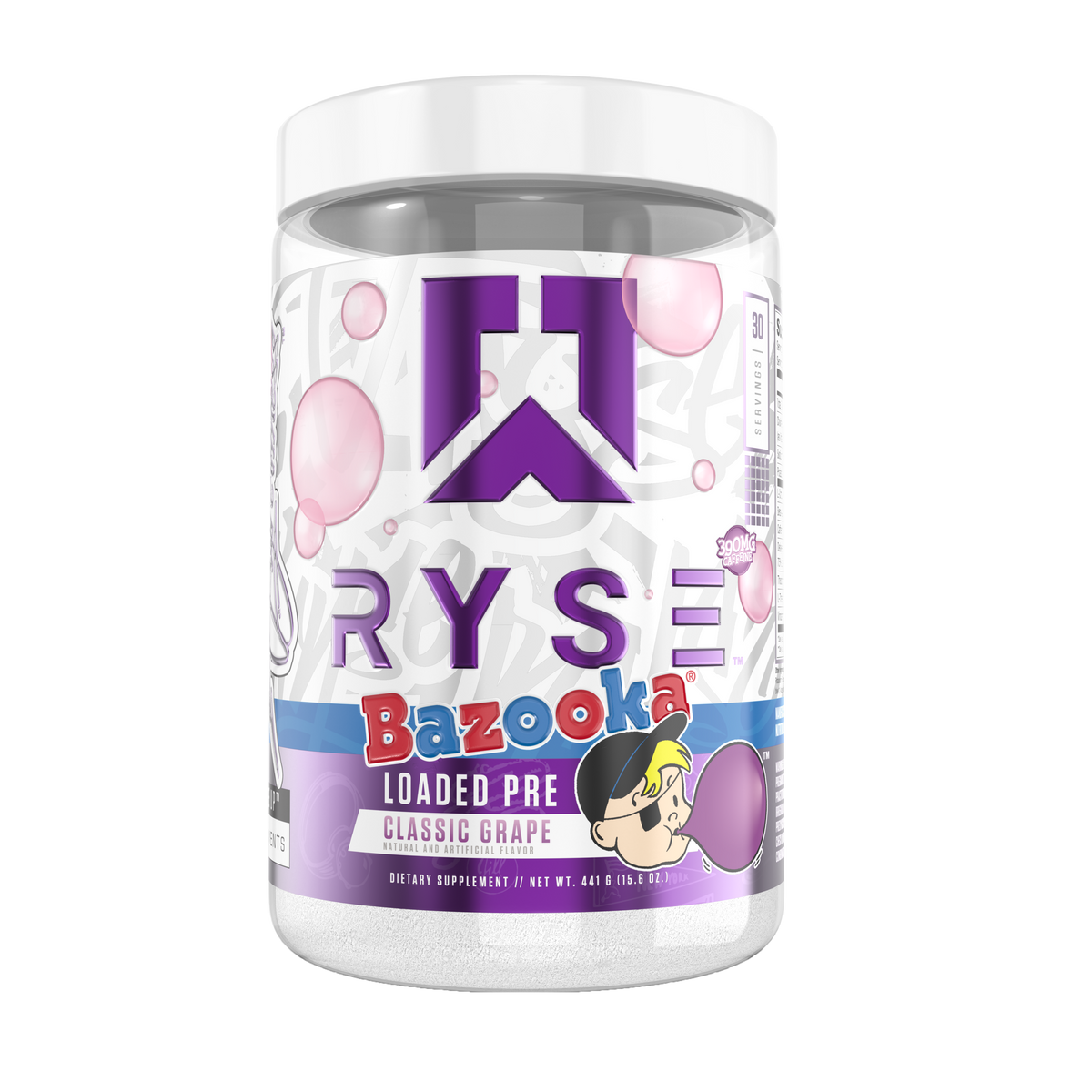 PRE-WORKOUT RYSE LOADED 30 SERVIDAS 430 GRS. (15.5 OZ)