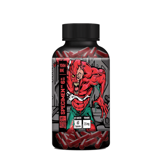YOHIMBINE BURNER SPECIMEN No. 06 ANTI-HUMAN 90 CAPSULES