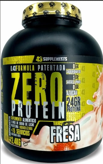 ZERO PROTEIN 43 SUPPLEMENTS CAN 75 SERVINGS (2.4 KG)