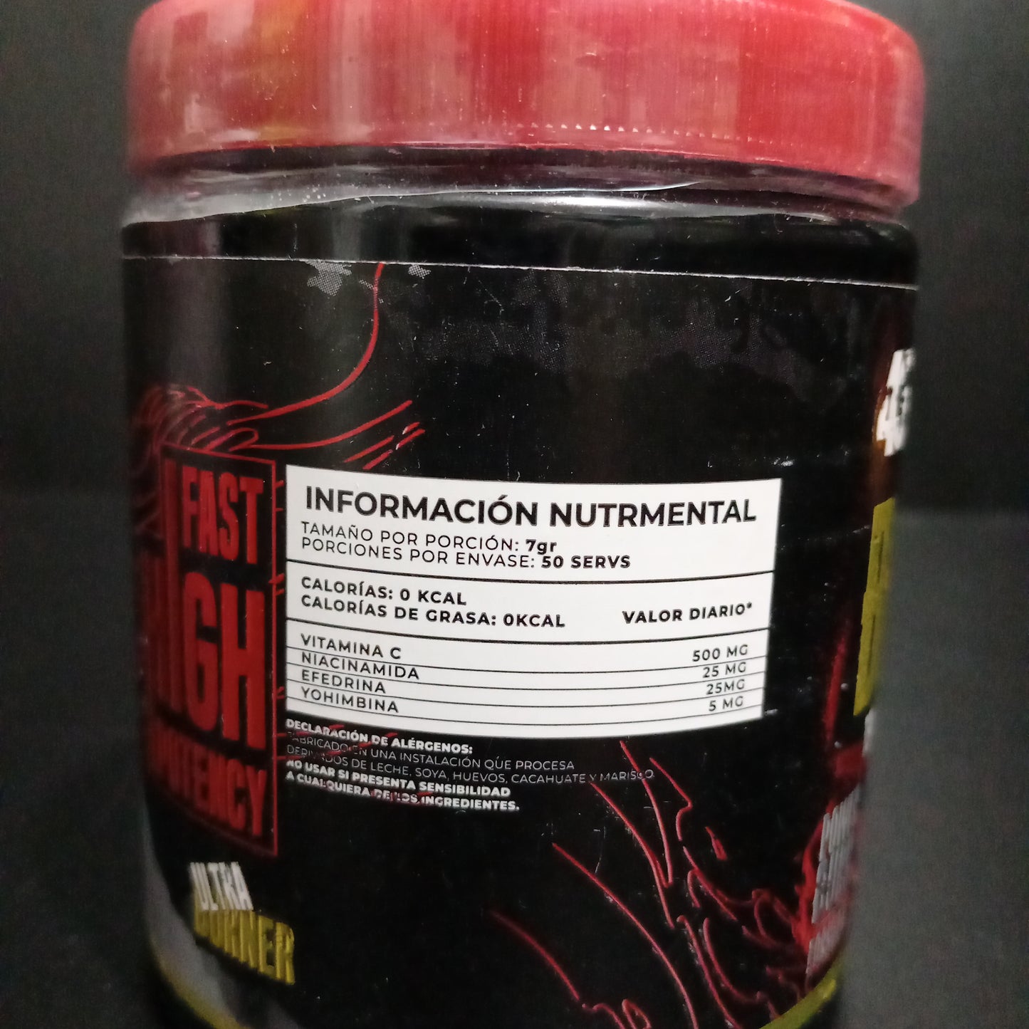 TERMO BURNER TERMOGENICO 43 SUPPLEMENTS 50 SERVIDAS 350 GRS.