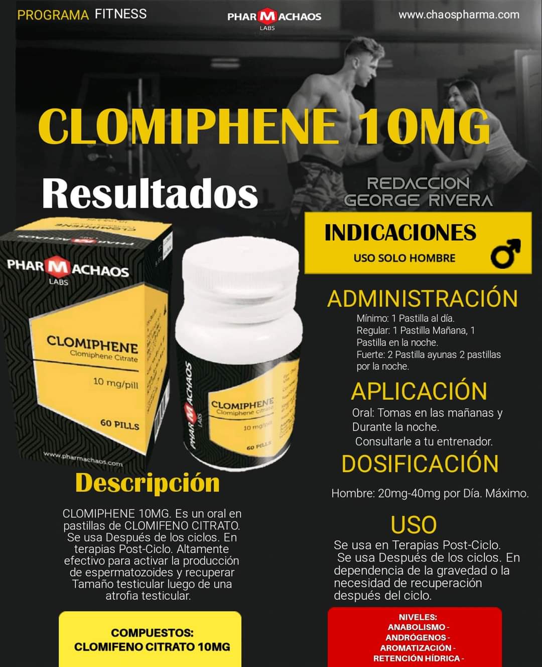 CLOMIPHENE PHARMA CHAOS