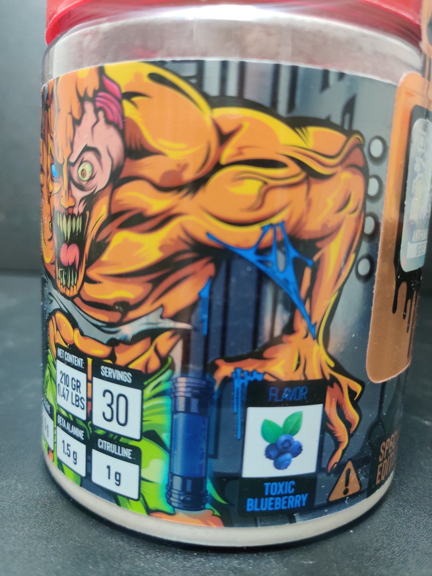 PRE-WORKOUT SPECIMEN No. 09 ANTI-HUMAN SERIES 30 SERVICIOS 210 GRS. (0.47 LBS)