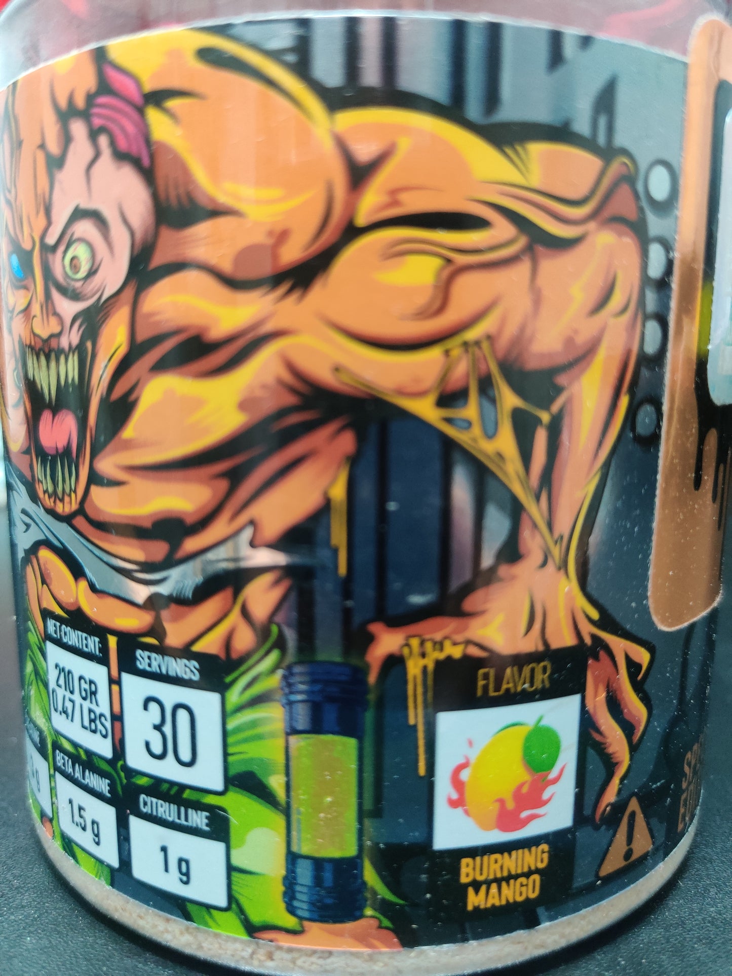 PRE-WORKOUT SPECIMEN No. 09 ANTI-HUMAN SERIES 30 SERVICIOS 210 GRS. (0.47 LBS)